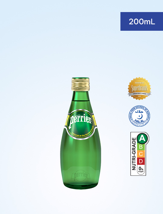 Perrier Sparkling Mineral Water - Regular 200ml